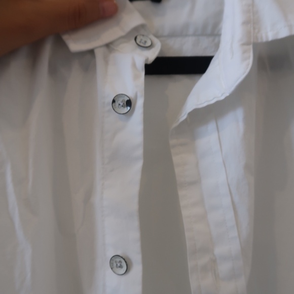 Rag & Bone Men’s White Button-Down Shirt - Picture 2 of 5